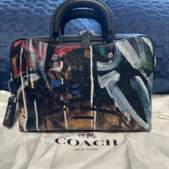 Coach Rogue Slim brief 25 X Mint + Serf - Picture 3 of 11